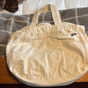 Olive + Comet Cream Market Tote Bag